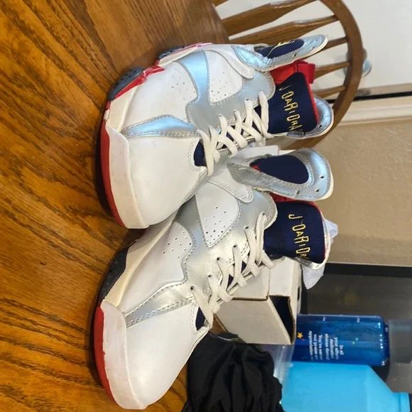 Jordan 7 retro ‘ Olympic’ NO BOX Nike Air Jordan 7 Retro 304775-135 / Olympic / Mtlc Gold  main image 4